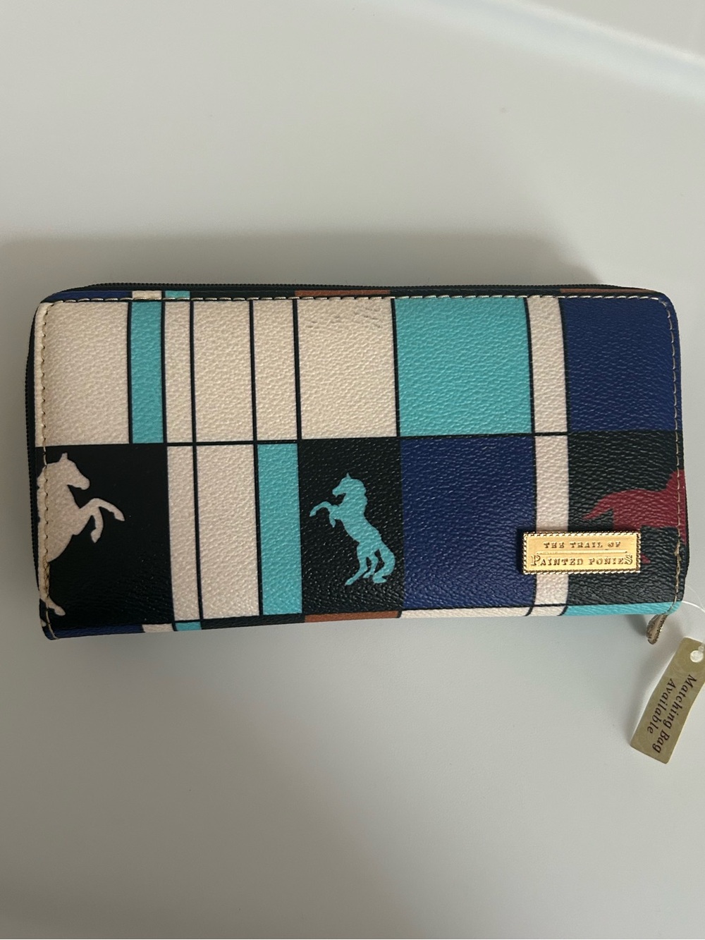Montana West The Trail of Painted Ponies Anniversary Print Wallet Geometric NWT - Picture 1 of 5